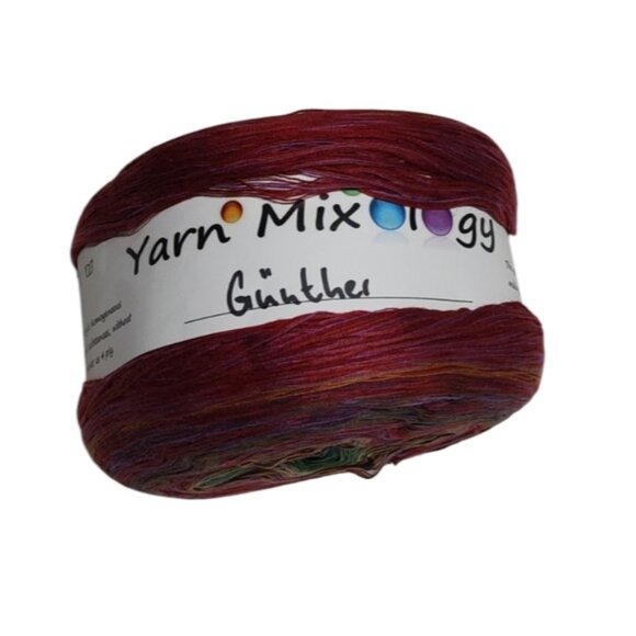 Yarn Mixology Gunther Bobble 1300m Cotton Acrylic Yarn Cake - Picture 1 of 6